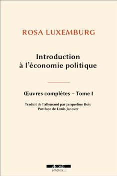 Introduction à l’économie politique